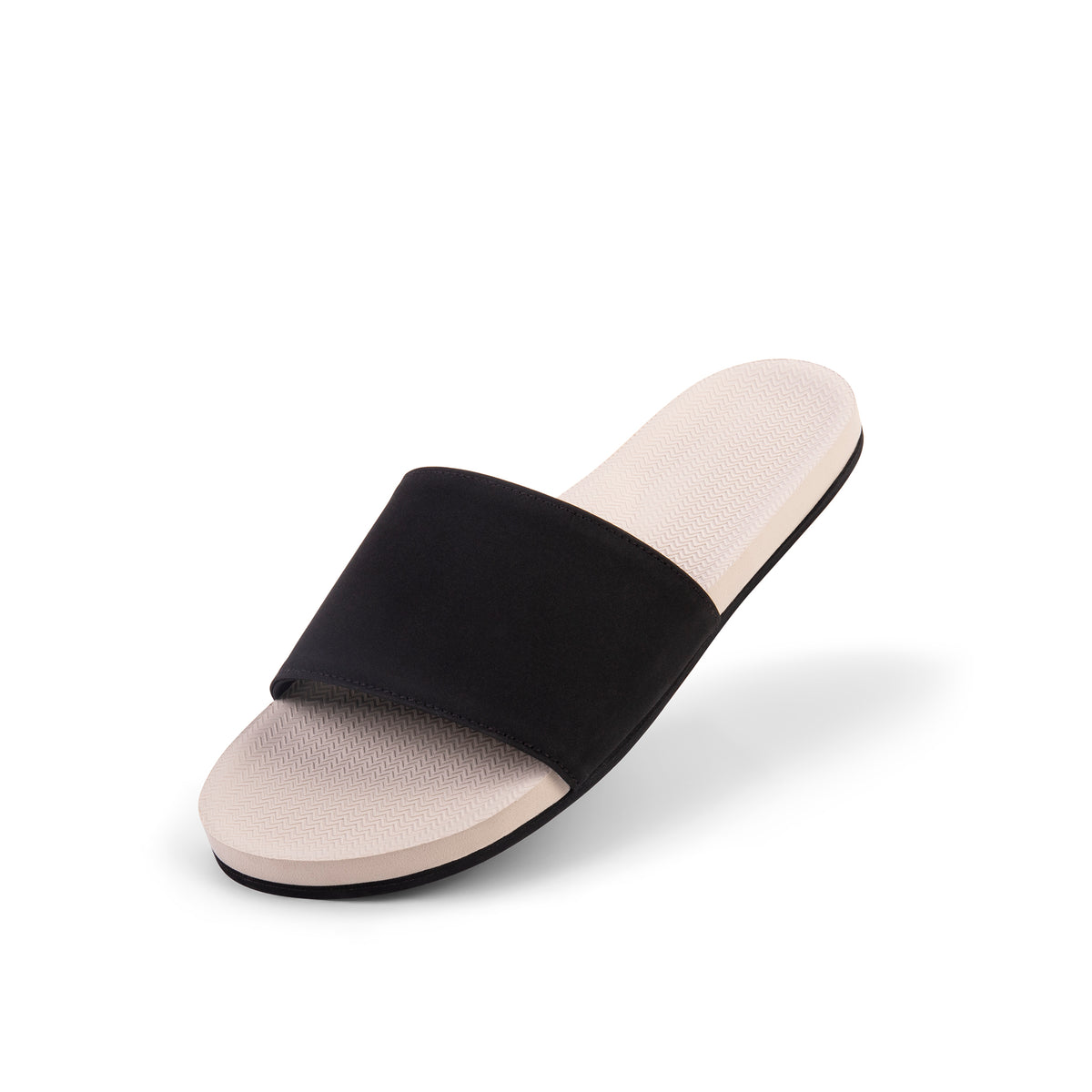 Women’s Slides Color Combo — Sea Salt / Black